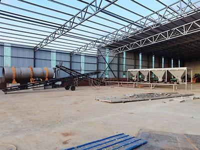 Корпус линии по производству смешанных удобрений Корпус линии по производству смешанных удобрений