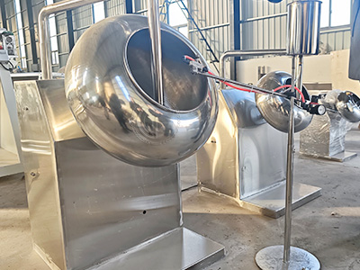 Корпус машины для нанесения покрытия на удобрения