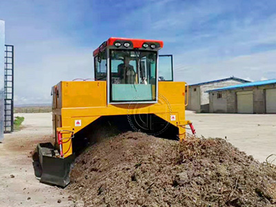 Рабочее место колесной машины для компостирования