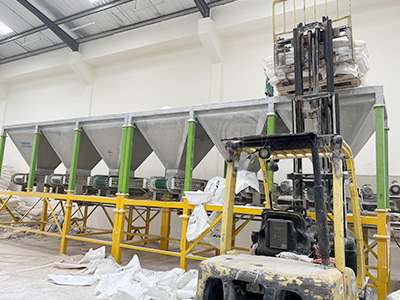 Участок установки для дозирования удобрений