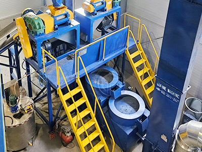 Машина для полировки удобрений 1