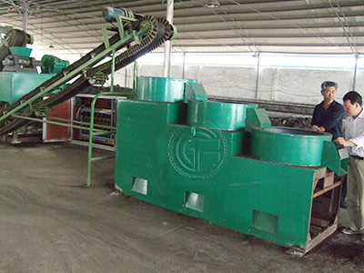 Машина для полировки удобрений 4