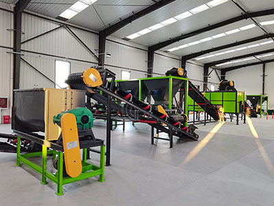 Рабочий случай линии по производству порошкообразных удобрений